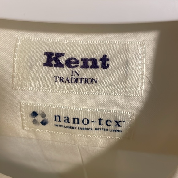 Boyfriend Shirt with Camouflage Blue Pocket - Picture 3 of 3